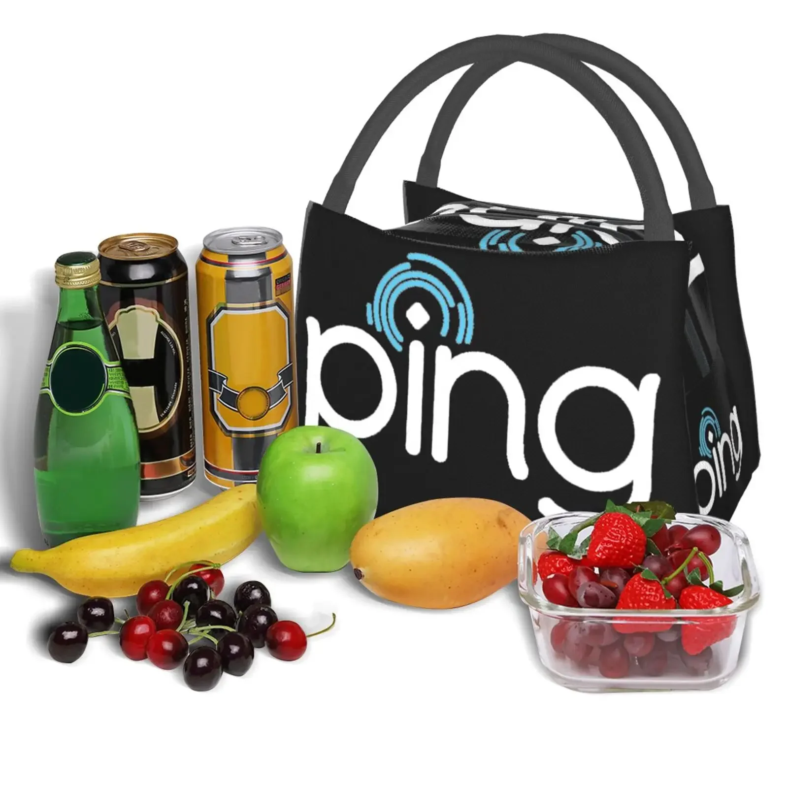 Golf Logo Lunch Bags Reusable Tote Lunch Bags For Office Work School Picnic Camping Thermal Insulation And Cold Preservation 6