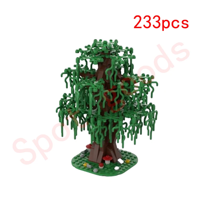 Spot MOC-102188 willow small green tree swamp tree plant small