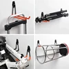 Heavy Duty Hook Metal Garage Organizer Wall Mount Bicycle Hanger Hooks Wall Mount Anti-slip Storage Hook For Ladders Garden Tool 4