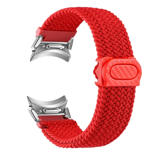 Braided Nylon No-Gap Smartwatch Bracelet Strap