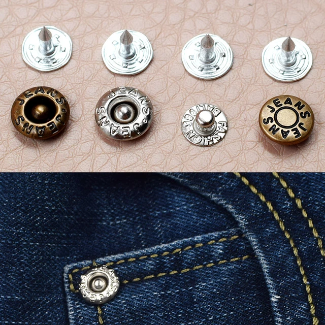 Round Jeans Buttons 