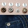 Jeans Buckle Decorative Accessories Round Buttons Hand-Press Die Rivet Buckle Pocket Buckle Ding Adjustment Button Metal 1