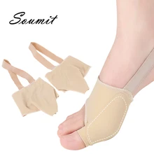 

2pcs=1pair New Protective Toes Separator Suitable Bunion Corrector Material Soft Gel Straightener Spacers Stretchers Care Tool