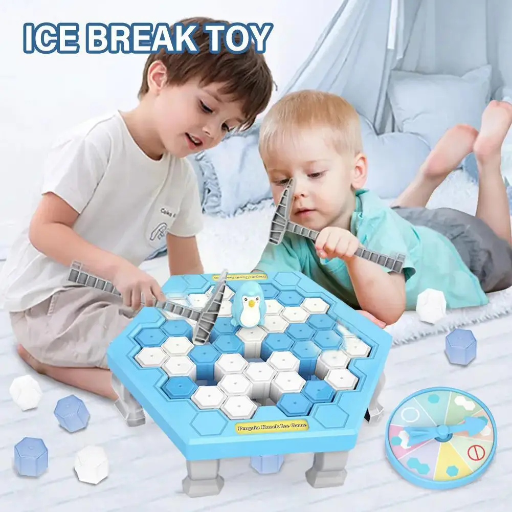 

Ice Breaking Game Toy Funny Penguin Trap Interactive Game Intellectual Entertainment Children's Gifts Toy Kid Board Develop L8m5