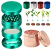 40mm Metal Herb Grinder 4-Layer Spice Pepper Crusher Mill Mortar Cutter Tobacco Raw Grass Grinder Shredder Smoking Accessories 1