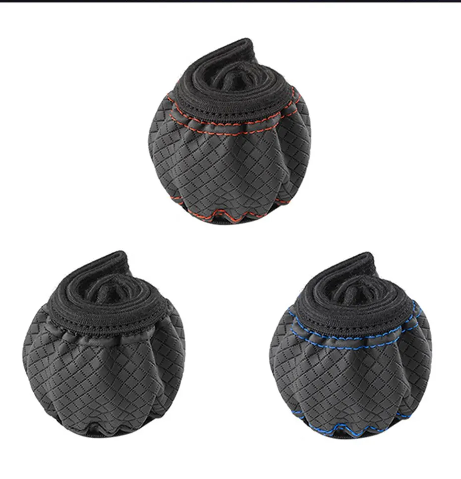 Steering Wheel Cover Anti Slip Breathable Protection 37 to 39cm Car Styling Accessories