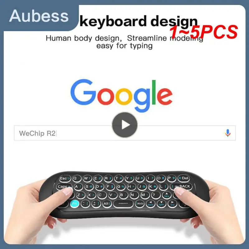 

1~5PCS Wechip R2 2.4G Wireless Air Mouse Keyboard Motion Sense Backlight Air Mouse Touchpad Remote Control Keyboard for Android