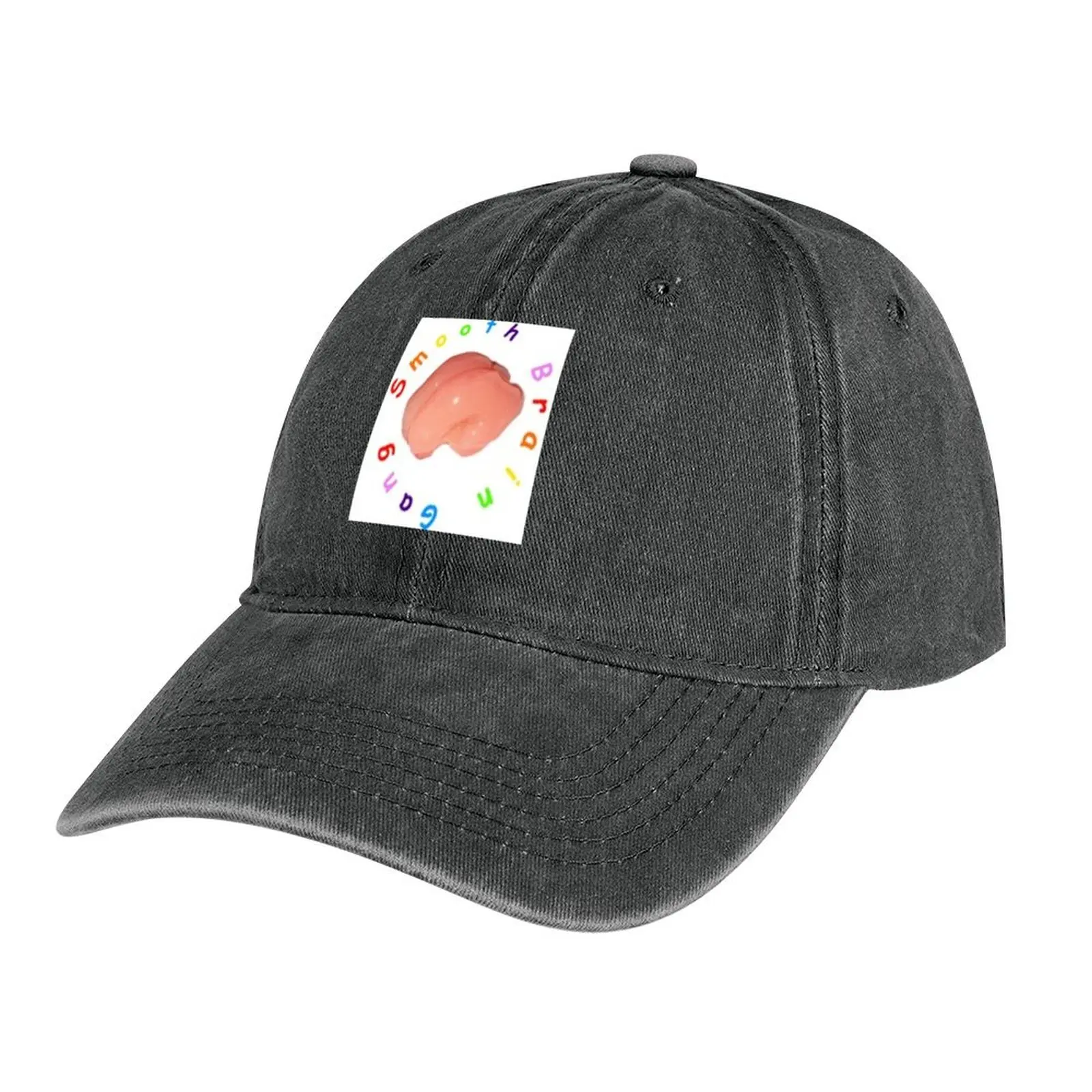 

Smooth Brain Gang Cowboy Hat Snapback Cap Custom Cap For Man Women's