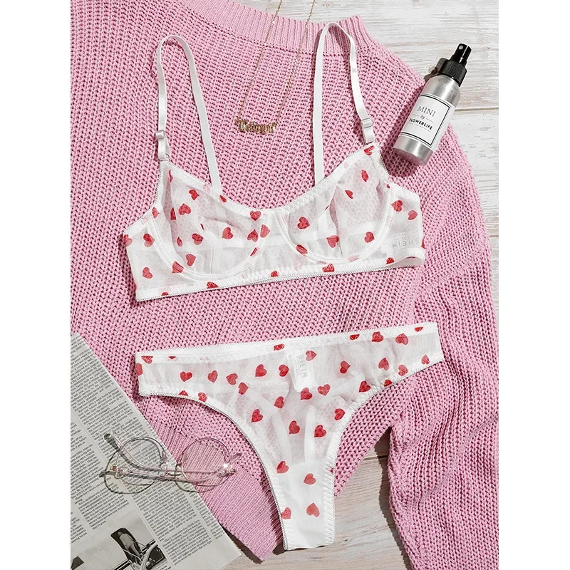 Female Lingerie Sexy Lingerie for Women Body Shorts Push-up Bra Fancy Woman Underwear Transparent Intimate Lingerie Set