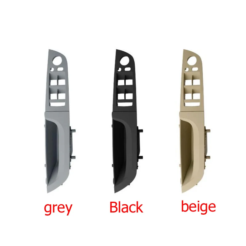 

For BMW 3 series E90 E91 316 318 320 325 328 car Inner Handle Interior driver's Door Panel Pull Trim Cover Beige Black