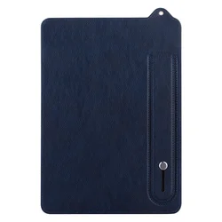 Premium PU Leather Stand Case - Handheld Tablet Cover, 8.8 Inch for Xiaomi Pad Mini (Dark blue)