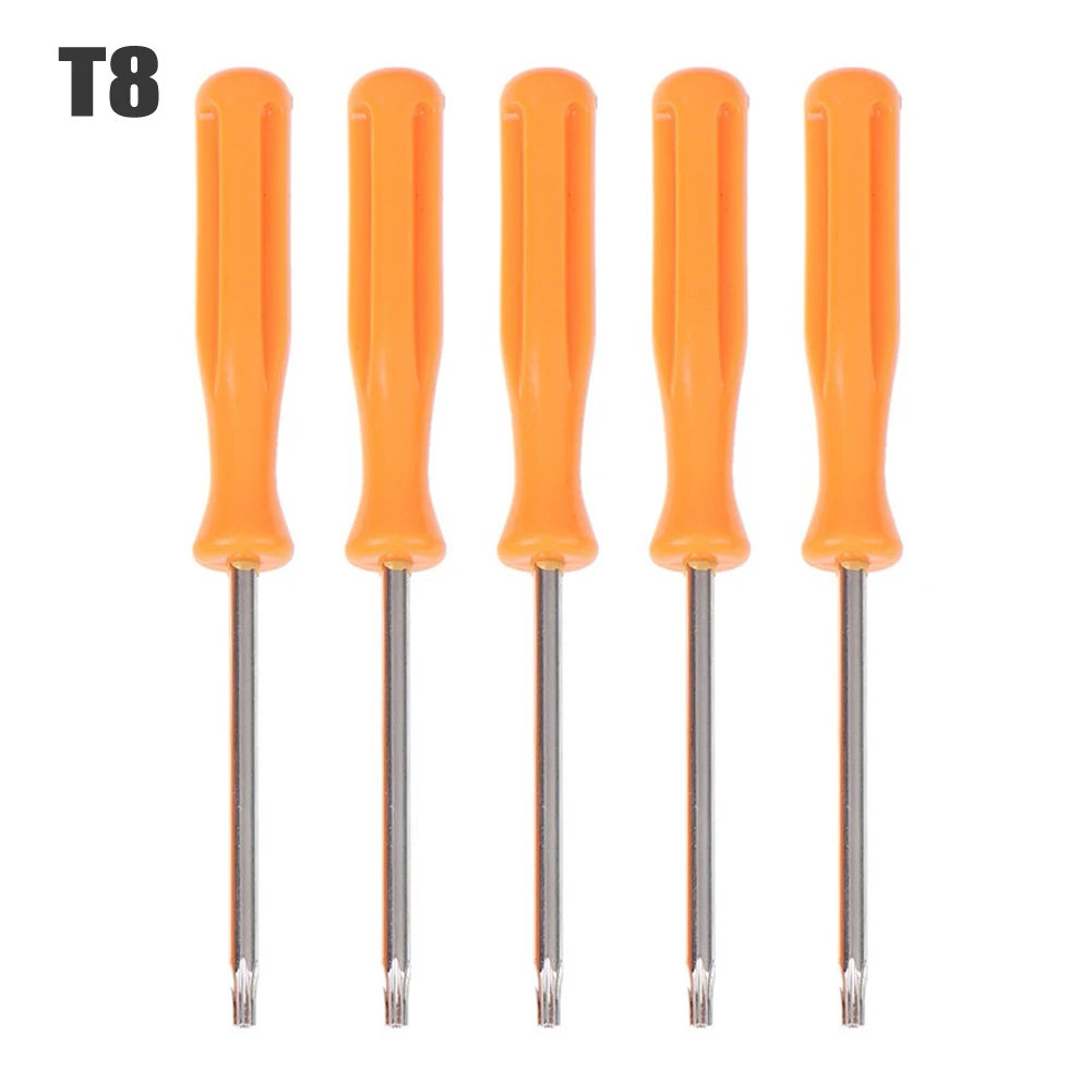 

5pcs Torx Screwdriver For Console T6 Solid Torx T8 T10 Hollow Small Torx Screwdriver Security Opening Tool Accessories