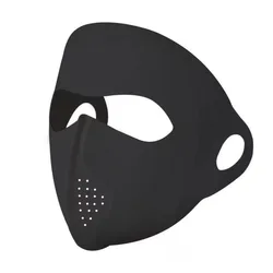 Breathable Ice Silk Sunscreen Face Mask (Black)