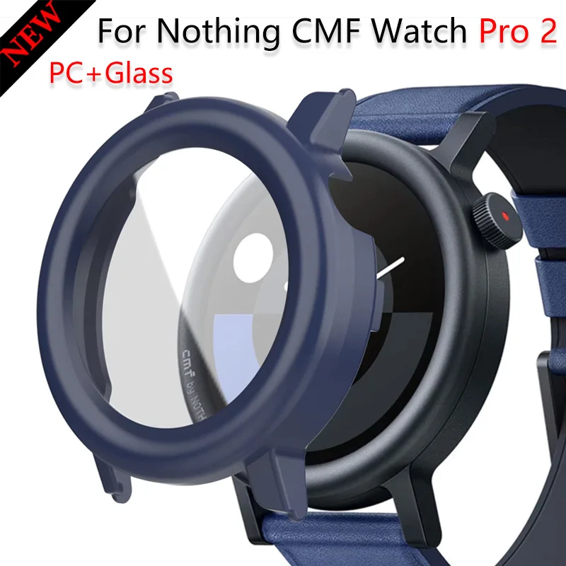 All-Around Protective Tempered Glass Case and Bumper Cover