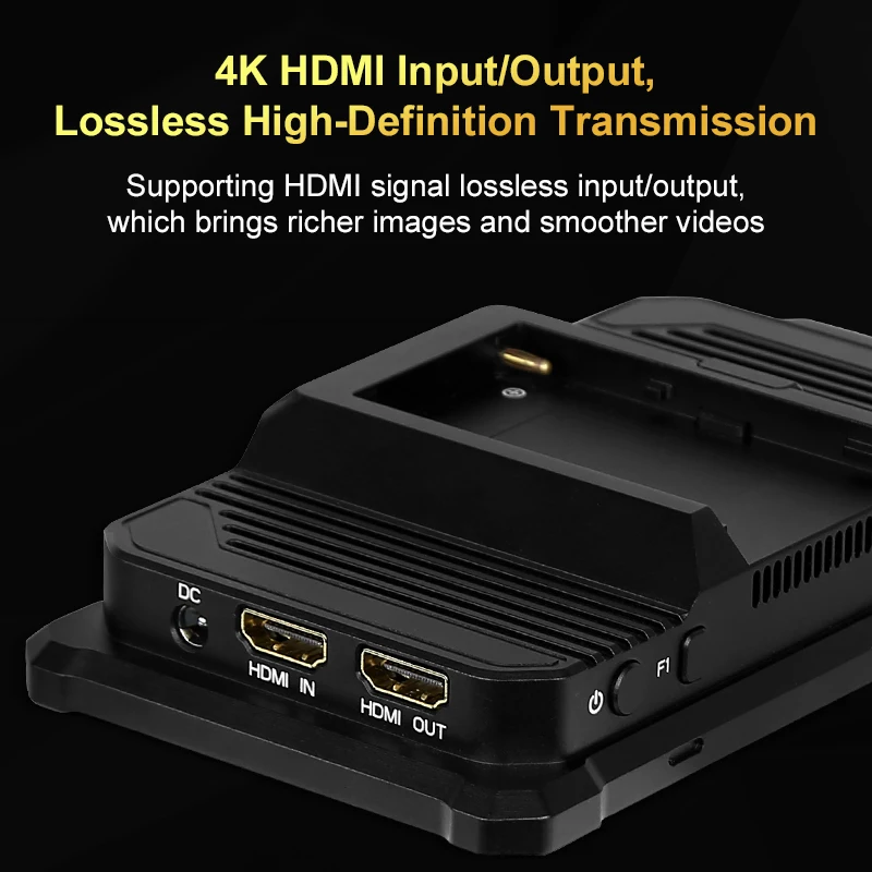 Desview-Bestview V5 5.5 ġ  ī޶ DSLR ʵ 2800nit Ʈ Ʈ ġ ũ 4K HDMI, ĳ  ȣȯ