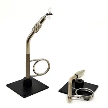 플라이 타이 바이스 낚시 플라이 타이 도구, C 클램프 후크 낚시 태클, 받침대 베이스 액세서리 용품, 플라이 제작 도구