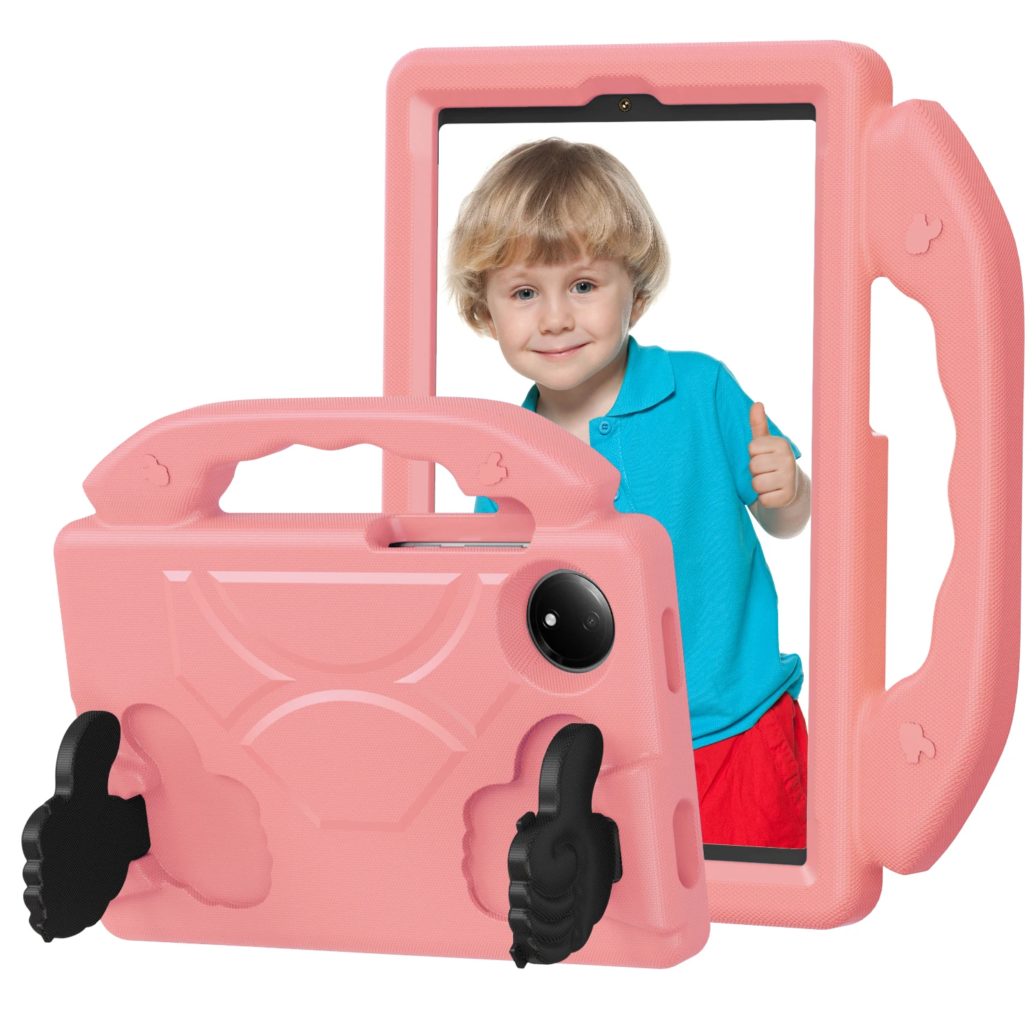 Durable Kids EVA Tablet Stand Case with Handle and Adjustable Viewing Angles