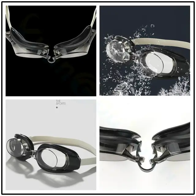 Silicone Swimming Goggles Kids Children Swiming Pool Diving Swim Water Sports Glasses Waterproof Anti Fog With Earplug Nose Clip 4