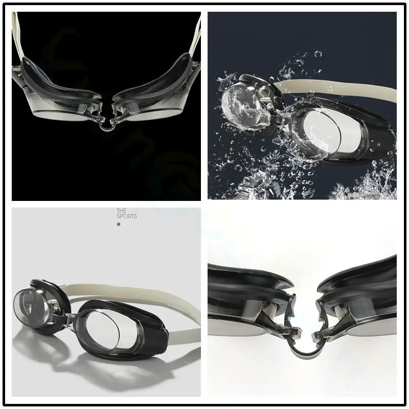 Silicone Swimming Goggles Kids Children Swiming Pool Diving Swim Water Sports Glasses Waterproof Anti Fog With Earplug Nose Clip 4
