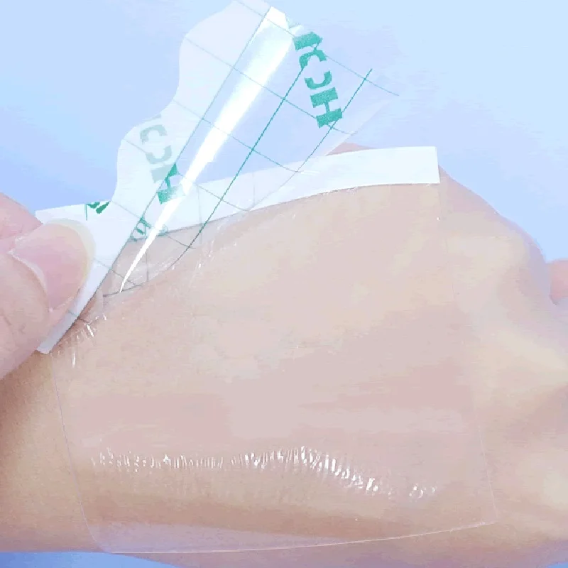 100pcs/lot Curved PU Healing Patches Adhesive Plaster Breathable Waterproof Bandage First Aid Bathing Wound Strips Dressing Tape 5