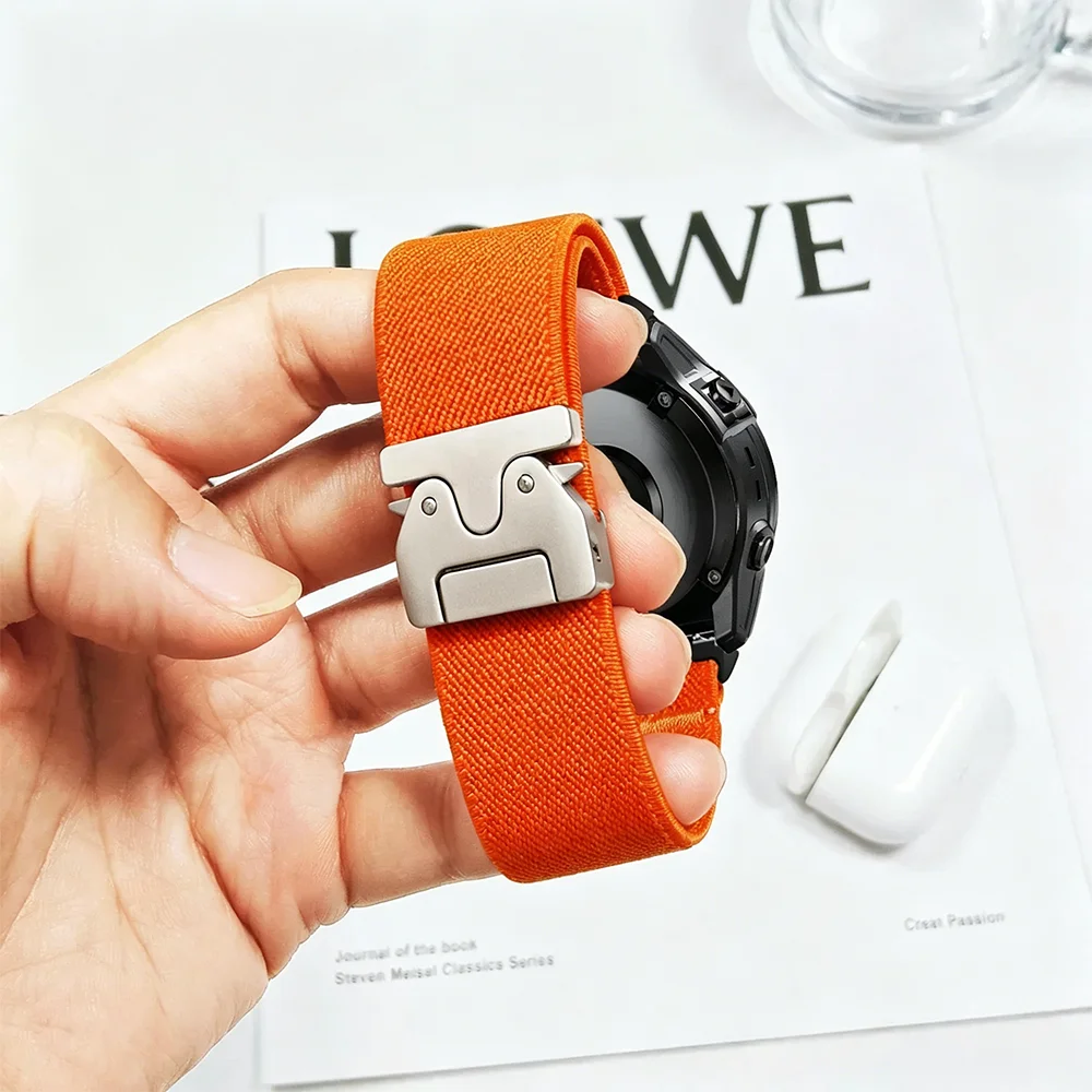 QuickFit Nylon Bracelet Strap - Universal Fit, 22mm/26mm