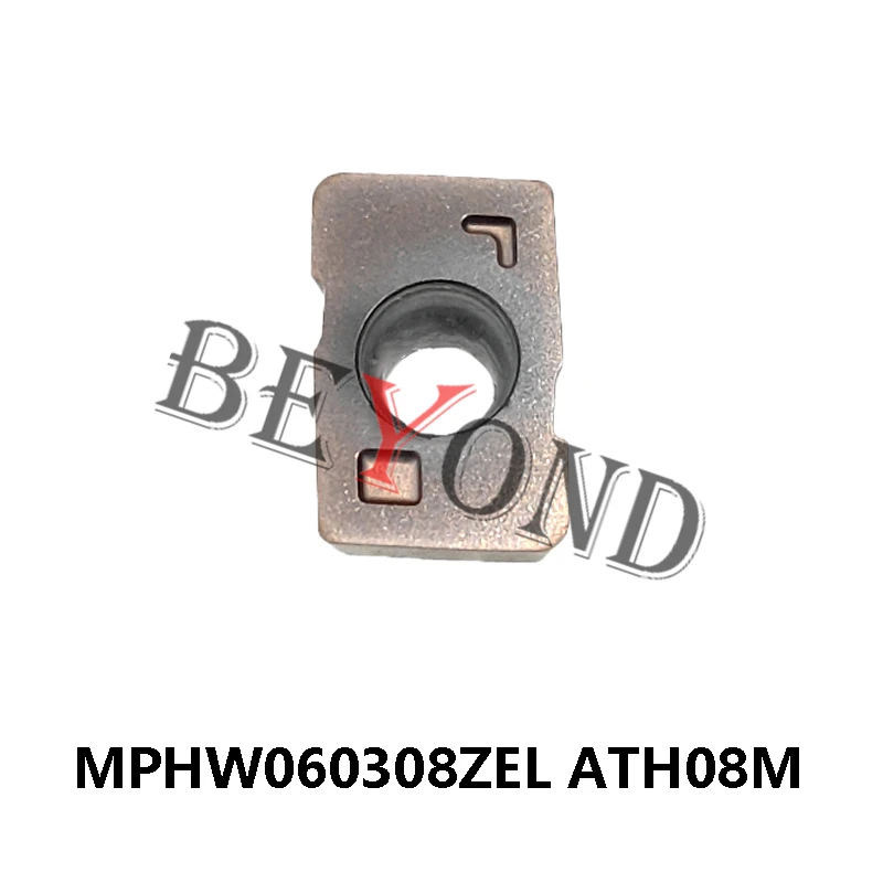 

MPHW060308ZEL ATH08M 10 шт./коробка 100% оригинальные карбидные фрезерные вставки токарные резцы CNC MPHW 060308 ZEL MPHW060308 токарный инструмент