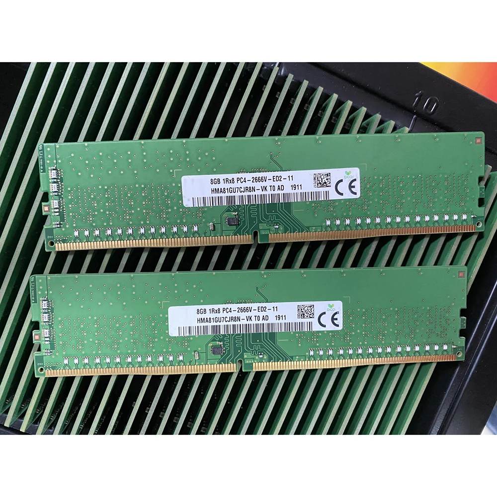1 Pcs RAM For SK Hynix 8G 8GB 1RX8 PC4-2666V ECC UDIMM Memory DDR4 2666 HMA81GU7CJR8N-VK 6 1 Pcs RAM For SK Hynix 8G 8GB 1RX8 PC4-2666V ECC UDIMM Memory DDR4 2666 HMA81GU7CJR8N-VK - Image 4