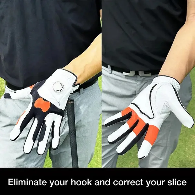 Left Hand Golf Training Glove, Chipping Correction & Grip Trainer, Reduce Golf Hook Ball Corrector with True Grip Technology 2