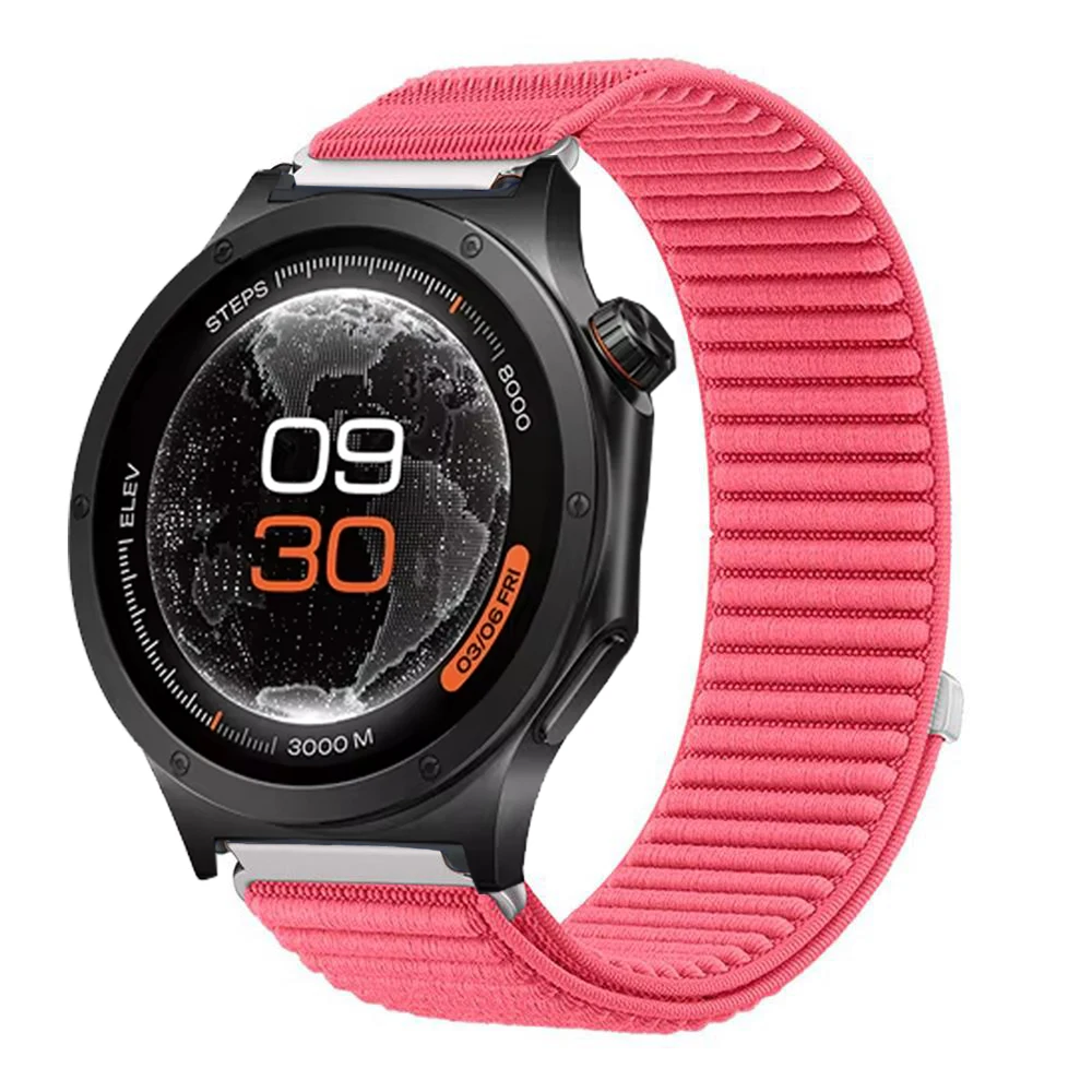 Enhanced Sport Nylon Loop Band - Premium Smartwatch Accessory Bracelet, 22mm Watch Strap