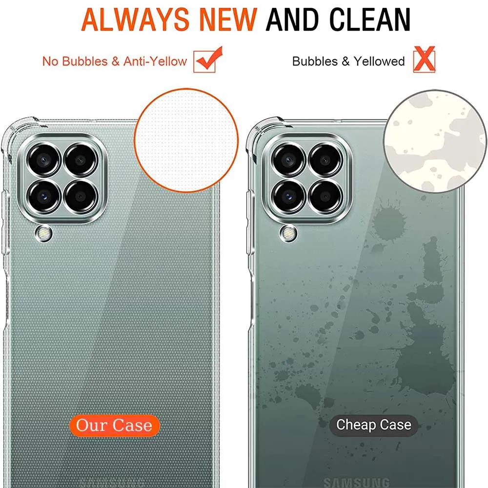Ultra Protective 1.5MM Clear Air-Bag Shockproof Soft Silicone Case