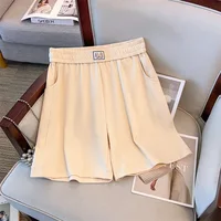 150Kg Plus Size Women's Hip 150 Summer High-Waist Five-Point Shorts Loose Wide Leg Casual Pants 4XL 5XL 6XL 7XL 8XL 9XL - Image 3