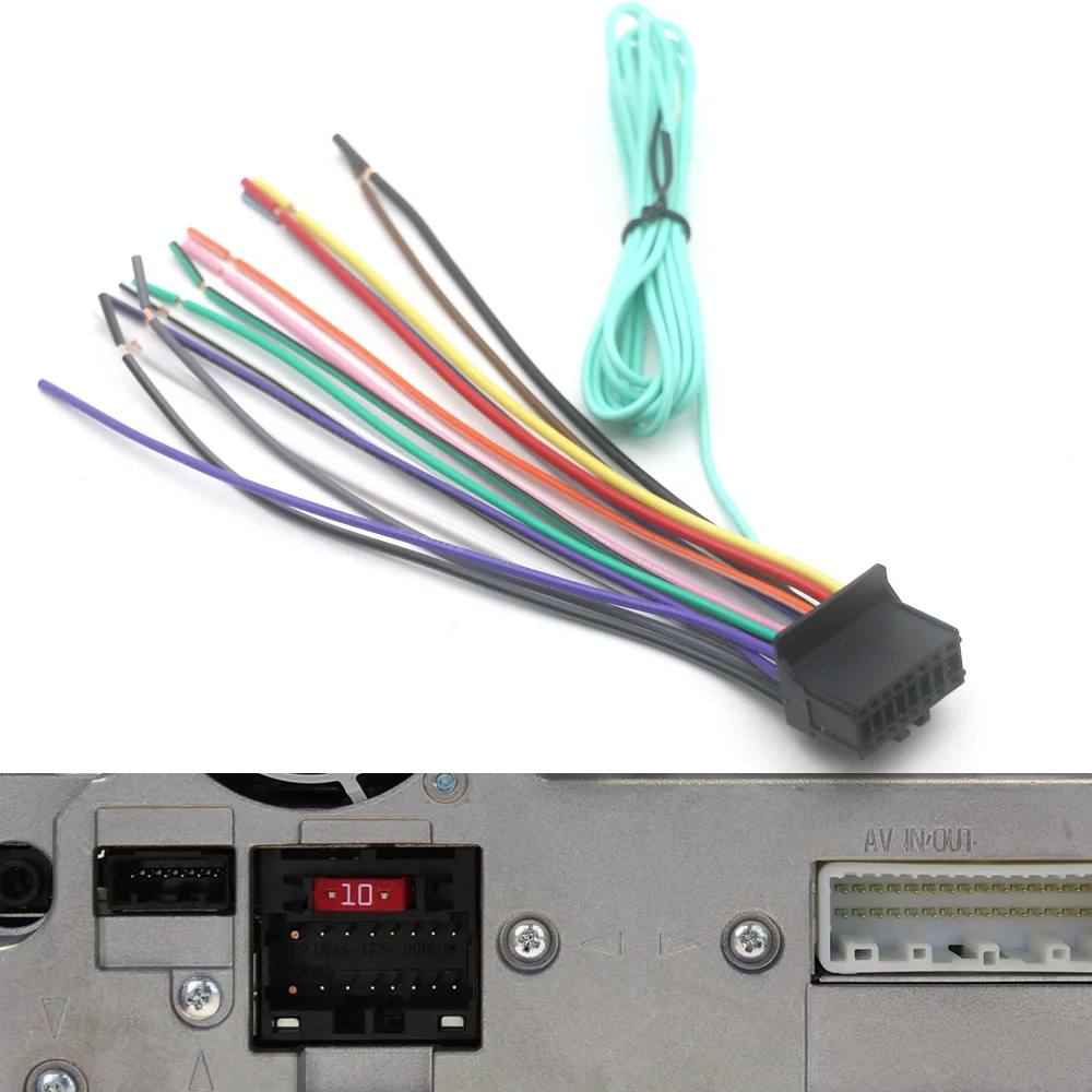 XTENZI Car Radio Power Wire Harness Connector Pioneer