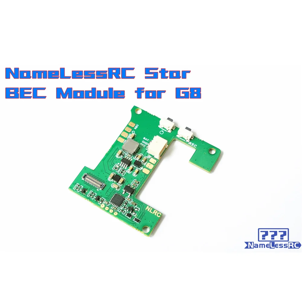 2.4G Namelessrc Star Bec Module 2-6S 5V/2.1A Per Gopro Hero8 Naked Refit Fpv Freestyle Cinewhoop Ducted Drone Parti Fai Da Te