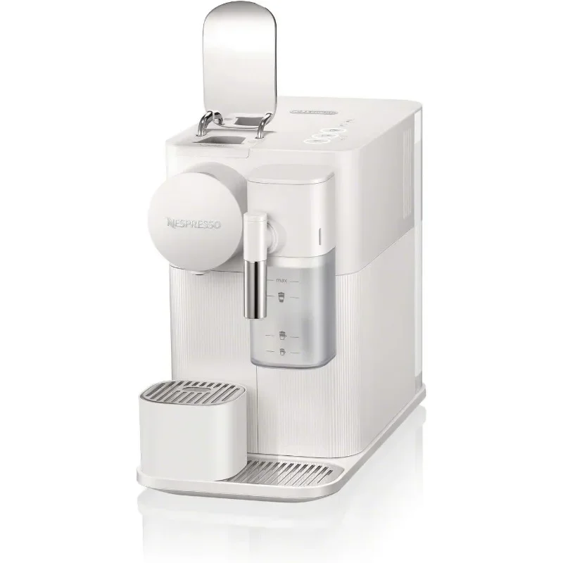Nespresso Lattissima One Original Espresso Machine with Milk Frother by De'Longhi, Silky White