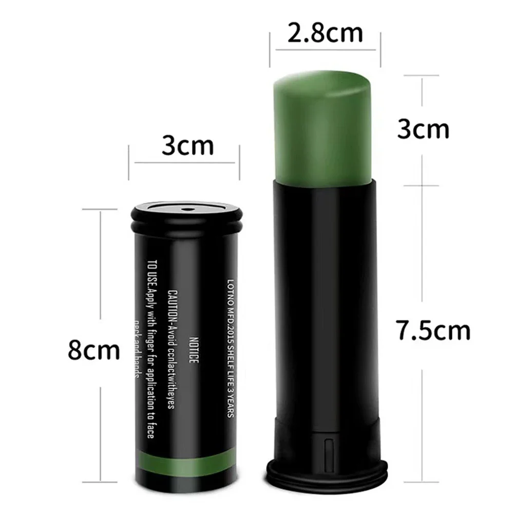 3-30pcs Outdoor Military Woodland Camouflage Cream Body Face Disguised Paint Camo Oil Tube Stick Color Field Camouflage Oil Suit