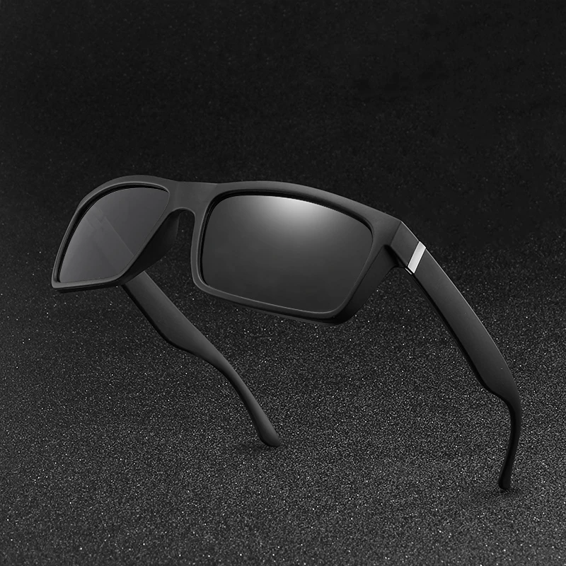 Photochromism Fishing Sunglasses Chameleon Men Women Outdoor Driving Square Sunglasses Anti-UV Eyewear KPBS1904