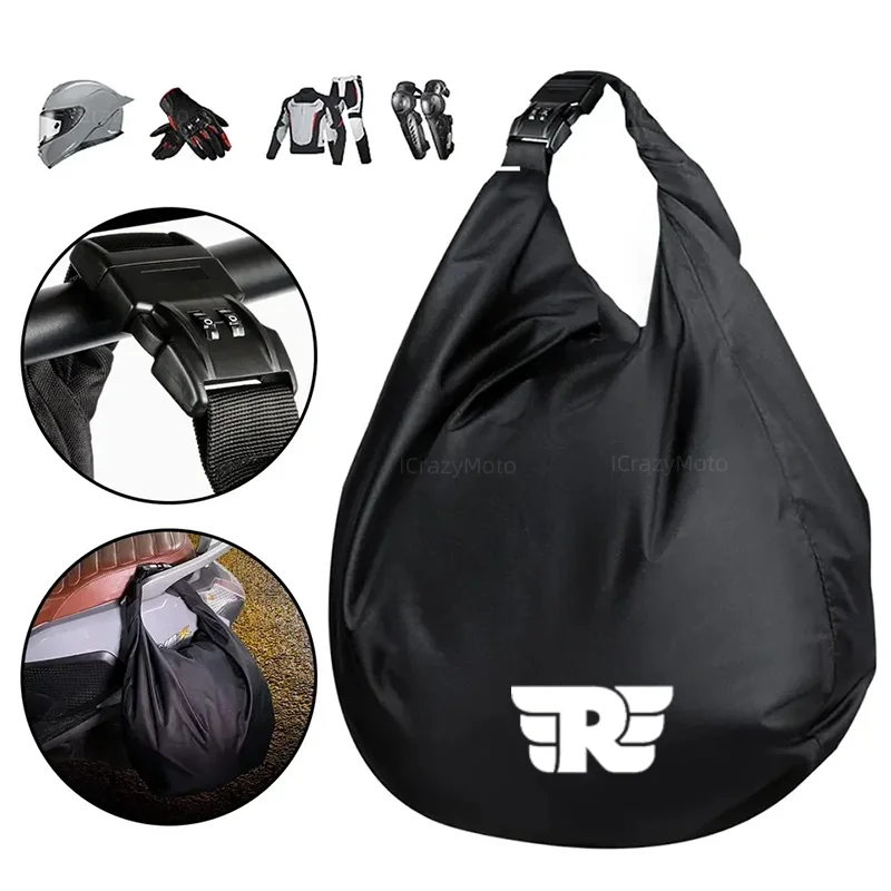 

Portable Waterproof Motorcycle Helmet Bag For Royal Enfield Bullet/Meteor/Classic 350 500 Interceptor 650 Continental GT 535