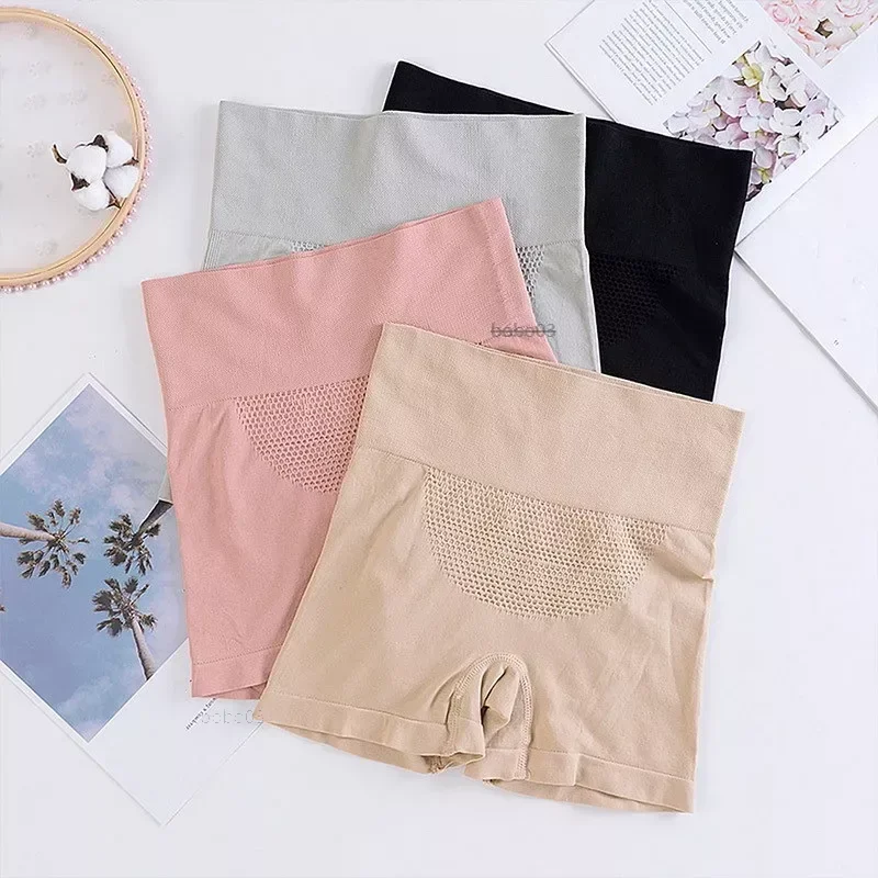 

Women Seamless Safety Short Pants Summer High Waist Anti Chafing Soft Boyshorts Panties Plus Size Boxers for Women Underwear