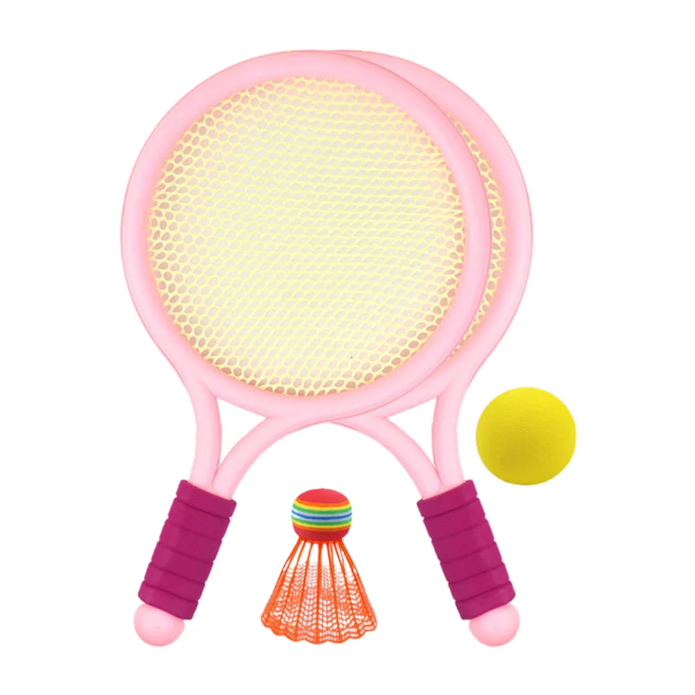 

Badminton Rackets with Balls Kids Tennis Racket Toys Children Outdoor Sports Leisure Toys Kids Play Game For Badminton