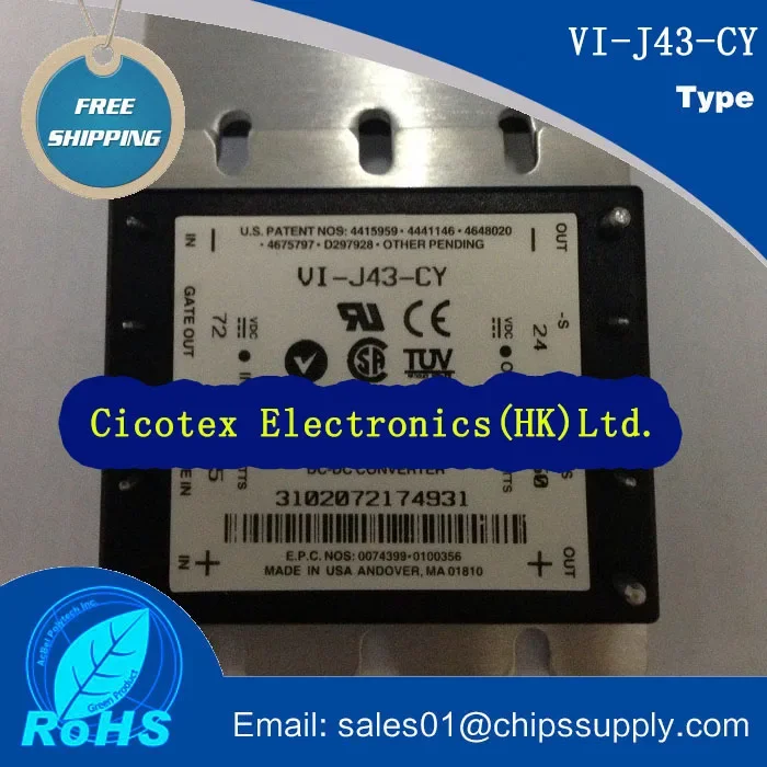 VI-J43-CY 모듈 IGBT