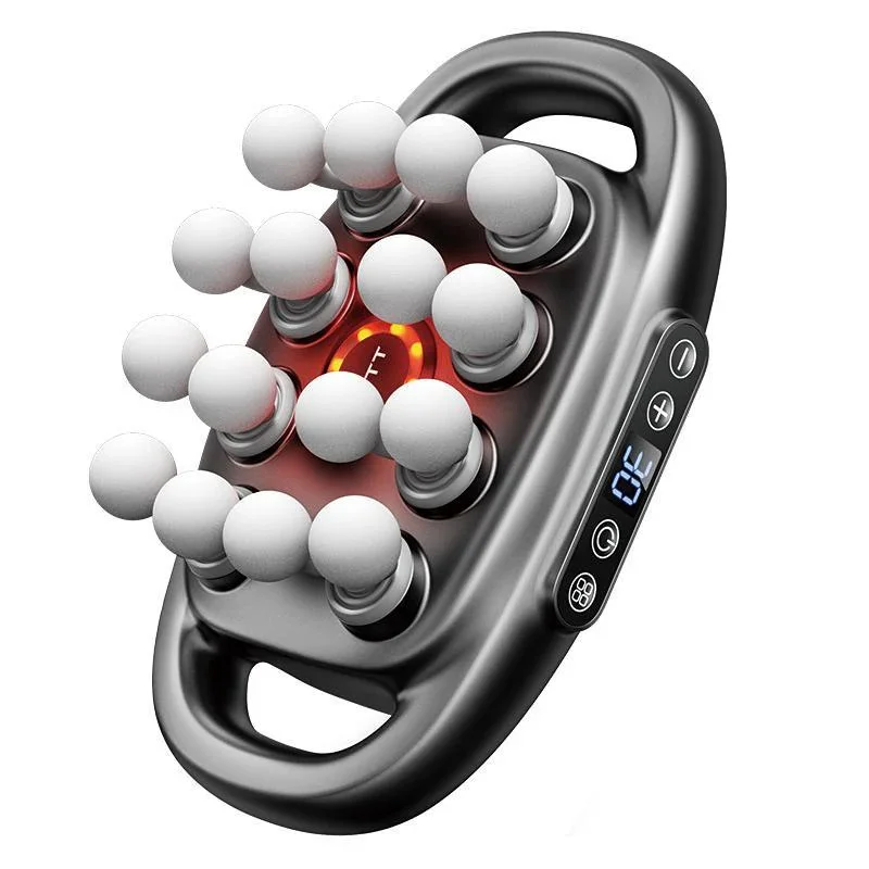 Massager Gun Set Deep Tissue Body Fitness Muscle Electric Relax Massager for Back Shoulders Legs Foot 8 or 16 Heads