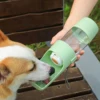 Portable Dog Cat Water Bottle with Storage Food and Water Container for Puppy Pets dogs Feeder Bowl Outdoor Travel Pet supplies 3