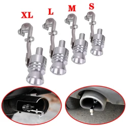 Car Turbo Whistle Universal Aluminum Car Turbo Sound Whistle Muffler Exhaust Pipe Blow-off Valve Simulator