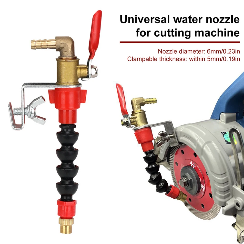 

System Nozzle Coolant Misting Dust-proof Dust Remover Water Sprayer For Marble Brick Tile Cutting Machine Angle Grinder Cutter