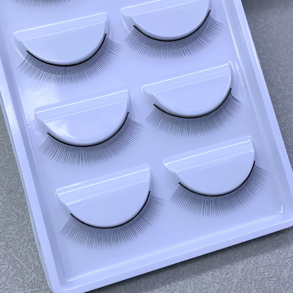 5/10 Boxes Training Lashes Beginner False Eyelashes Practice Lashes Strip Individual Lash  Extension Supplies Makeup Tools