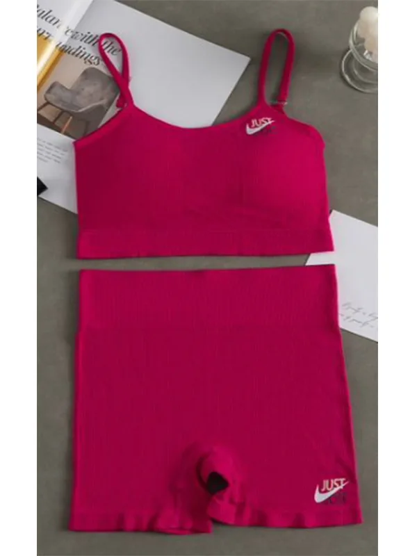 بدلة يوجا نسائية جديدة رائعة مع وسادة صدر، سترة صي...