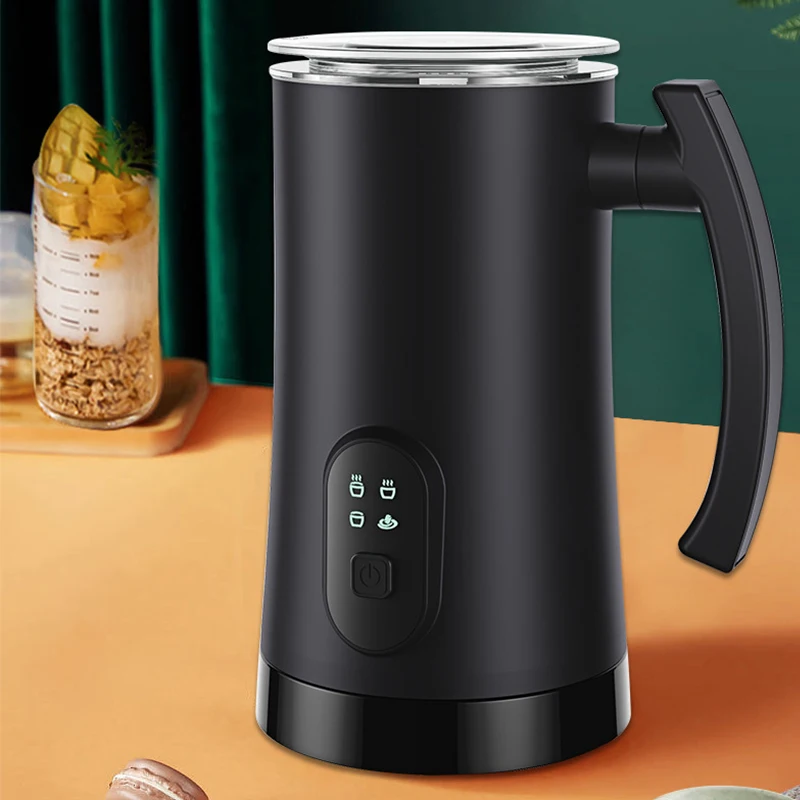 Espumador de leche eléctrico 4 en 1, máquina automática para café,  capuchino, Latte, batidora de espuma de leche caliente y fría, 220V, FG-M -  AliExpress