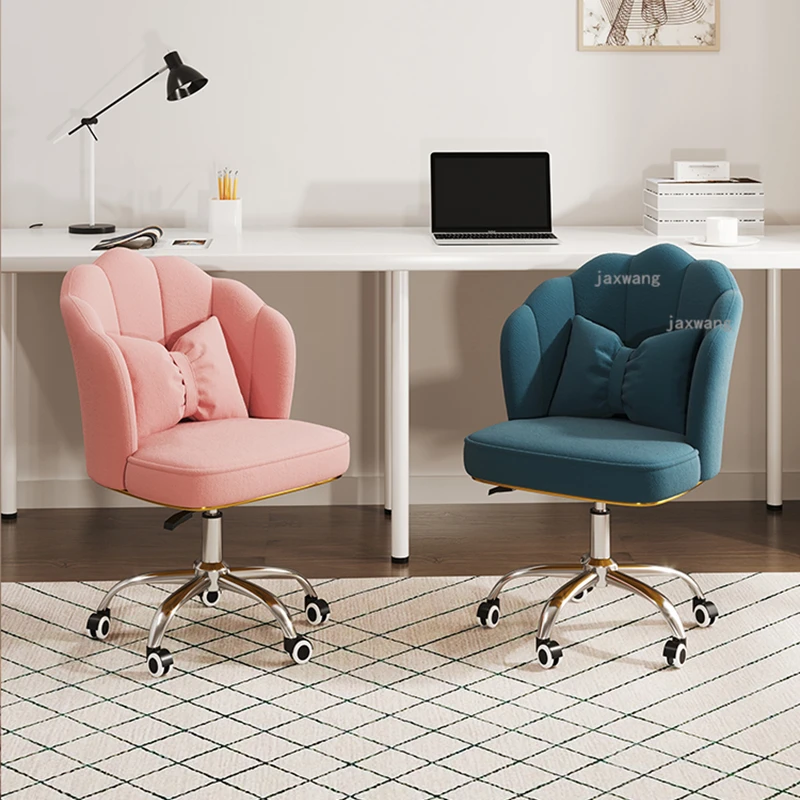 

Modern Swivel Office Chairs Simple Leisure Nordic Computer Office Chair Backrest Armchair Gaming Stoelen Bedroom Furniture