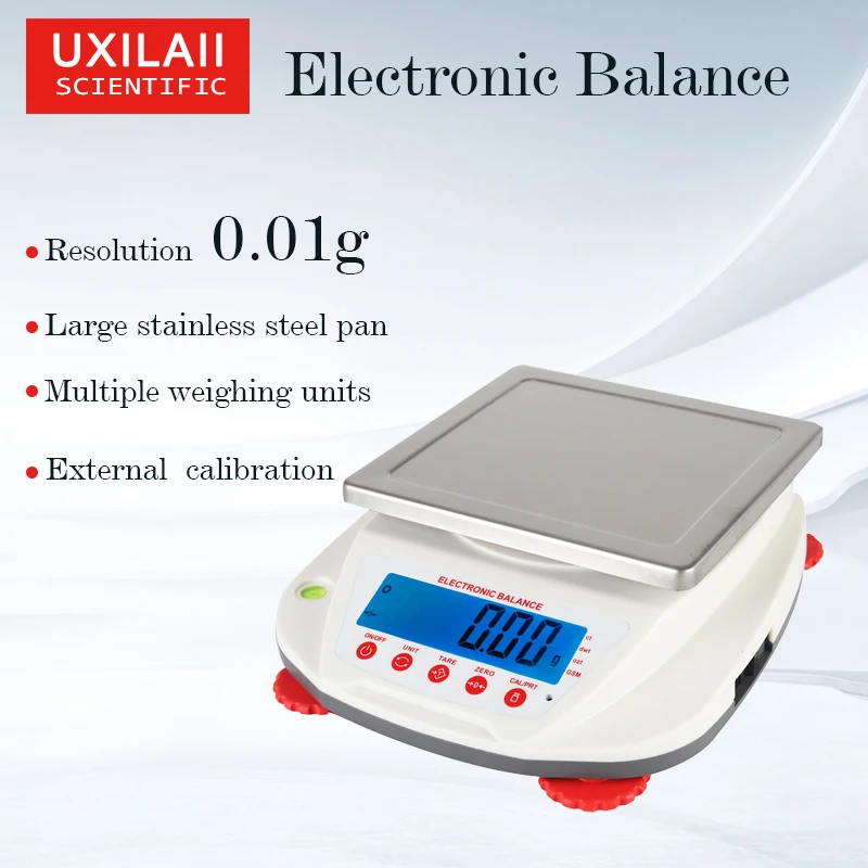 EXM 0.01g Portable Balance 0.01g Resolution Electronic Scale