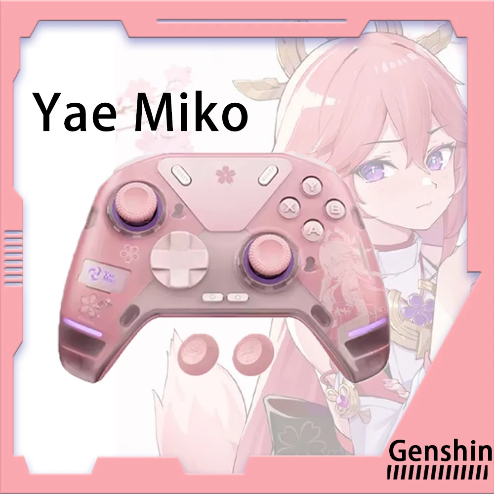 GenshinAPEX4GamepadsYaeMikoWirelessPinkGameHandlesCustomized